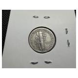 1943 D Silver Mercury Dime
