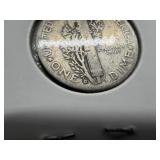 1943 D Silver Mercury Dime