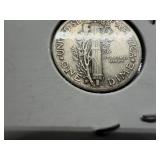 1943 S Silver Mercury Dime