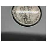 1943 S Silver Mercury Dime