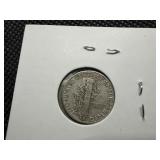 1944 Silver Mercury Dime