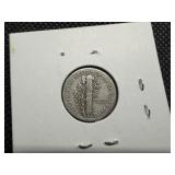 1944 D Silver Mercury Dime
