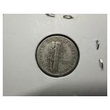 1944 S Silver Mercury Dime