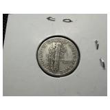 1944 S Silver Mercury Dime