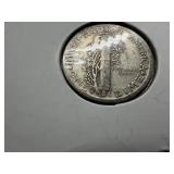 1944 S Silver Mercury Dime