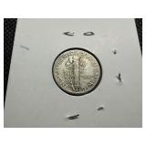 1945 Silver Mercury Dime