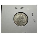 1945 D Silver Mercury Dime