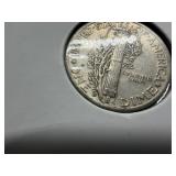 1945 D Silver Mercury Dime