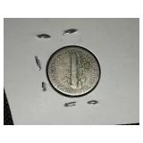 1945 S Silver Mercury Dime