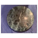 Green Marble Round Slab - Decorative Cutting Board, Serving Board or Furniture Topper