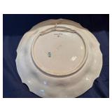 M&R Mid Century Hand Painted Ceramic Plate (Made in Italy)