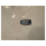 M&R Mid Century Hand Painted Ceramic Plate (Made in Italy)