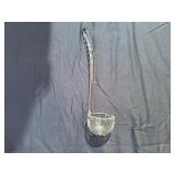 Vintage Cut Glass Punch Ladle