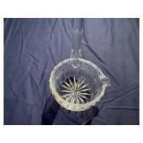 Vintage Cut Glass Punch Ladle