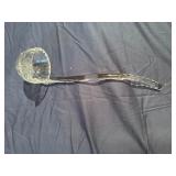 Vintage Cut Glass Punch Ladle