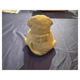 Meditative Zen Dog Stone Statue, Loyalty 5' x 6'