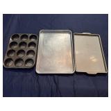 Bakeware - Cookie Sheets and Muffin Tin