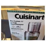 Cuisinart 11 Cup Food Processor.  Model DLC-88. (Appears gently used to never used)