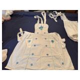 Three Vintage Handmade Adult Aprons and a Child's Niagara Falls Apron