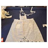 Three Vintage Handmade Adult Aprons and a Child's Niagara Falls Apron