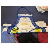 Napkins and Limocello Apron