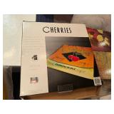 Prima Donna Cherries Designer Platter 14' Square