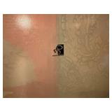 Prima Donna Decoupage Gold Leaf Designer Platter 14' Square