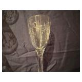 Set of Decorative Japanese Style Glass Bar Ware