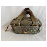 Marc Jacobs Ursala Bronze Quilted Leather Shoulder Bag in Very Good Condition