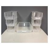 Akro Bins Two Sizes (Qty 7)