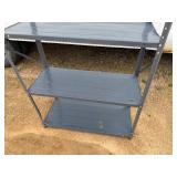 Lightweight Metal Shelf 36' Wide x 15 1/2' Deep x 73' Tall