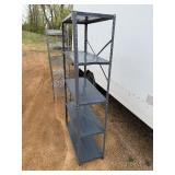 Lightweight Metal Shelf 36' Wide x 15 1/2' Deep x 73' Tall