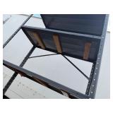 Lightweight Metal Shelf 36' Wide x 15 1/2' Deep x 73' Tall