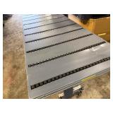 Aluminum Rolling Cart Topped with Industrial Roller Conveyor