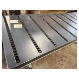 Aluminum Rolling Cart Topped with Industrial Roller Conveyor