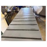 Aluminum Rolling Cart Topped with Industrial Roller Conveyor