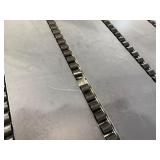 Aluminum Rolling Cart Topped with Industrial Roller Conveyor