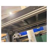 Aluminum Rolling Cart Topped with Industrial Roller Conveyor