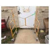 Rolling/Folding Scaffolding. 43' Wide x 21 Deep x 36' Tall