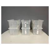 Akro Bins 5 1/2' x 11' x 5' (Qty 6)