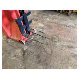Dayton Electric Forklift. 1000 Lb Capacity. Power up and down. Manual push. Model No 1BS60