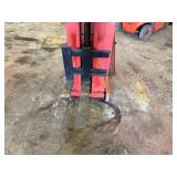 Dayton Electric Forklift. 1000 Lb Capacity. Power up and down. Manual push. Model No 1BS60