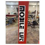 Dayton Electric Forklift. 1000 Lb Capacity. Power up and down. Manual push. Model No 1BS60