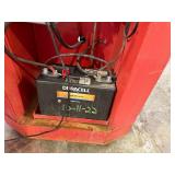 Dayton Electric Forklift. 1000 Lb Capacity. Power up and down. Manual push. Model No 1BS60