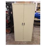 Two Door Metal Storage Cabinet 36' x 18' x 72'