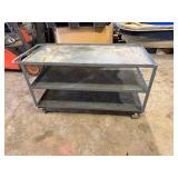 Jamco Products Oversized Rolling Metal Cart 66' L x 30 1/2' W x 35 1/4'T