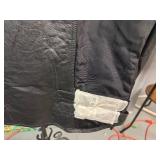 Black Women's Leather Biker Jacket (Size 12)
