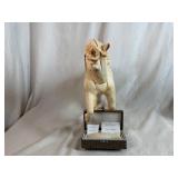 Chinese Tang Dynasty Pottery Horse and Han Dynasty Storyteller Musical Instrument Fish Design