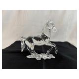 Beautiful Crystal Stallion (Perhaps Swarovski - no identifying markings) 5 7/8'