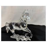 Beautiful Crystal Stallion (Perhaps Swarovski - no identifying markings) 5 7/8'